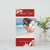 PixDezines Damask 12/Thank You/DIY Kleur Bedankkaart (Staand voorkant)