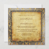 PixDezines  Damask/DIY-lettertypen.. Kaart (Achterkant)