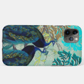 PixDezines Damask/Peacocks Uncommon iPhone Case (Achterkant (horizontaal))