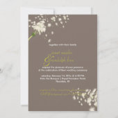 PixDezines dandelion/DIY achtergrondkleur Kaart (Achterkant)