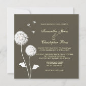 PixDezines Dandelions, diy achtergrondkleuren Kaart (Voorkant)