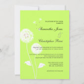 PixDezines Dandelions, diy achtergrondkleuren Kaart (Achterkant)