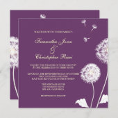 PixDezines Dandelions, diy achtergrondkleuren Kaart (Voorkant / Achterkant)