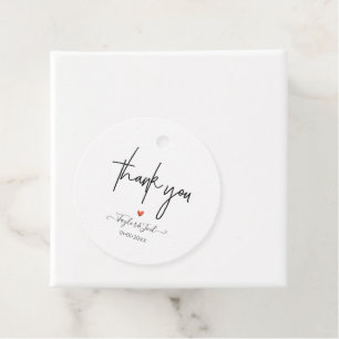 PixDezines Dank je Chic handtekening script Bedankjes Labels