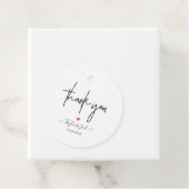 PixDezines Dank u Chic Signature Script Bedankjes Labels (In situ)