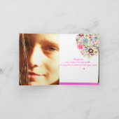 PixDezines: dank u wel/DIYcolor! Bedankkaart (Binnen)