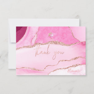 PixDezines DANKJEWEL Bar Mitswa aquarel agaat RSVP Kaartje