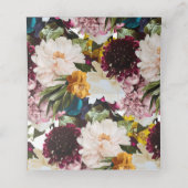 PixDezines Dark Moody Flowers Plaatskaartje (Binnenkant ongevouwen)