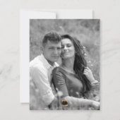 PixDezines datum/groen opslaan, Monstera Save The Date (Achterkant)