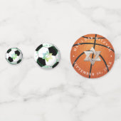 PIXDEZINES DAVIDSSTER SPORTTHEMA CONFETTI (Achterkanten)