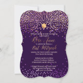 PixDezines Dazzled Gold/Faux Foil/Bat Mitzvah Kaart (Achterkant)