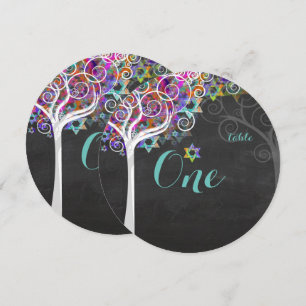 PixDezines de Boom van de Aantallen van het Leven  Kaart