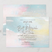 PixDezines de Borstel van de Waterverf van de Bors Kaart (Voorkant / Achterkant)