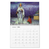 PixDezines de maagd Maria / verschijningen elk jaa Kalender (Jan 2026)