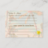 PixDezines  de Schoorsteen van de Beach Wishes + A Advieskaart (Achterkant)