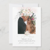 PixDezines de Waterverf cream Blush Rozen sparen D Save The Date (Voorkant)