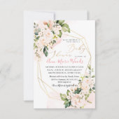 PixDezines de Waterverf het Stomme Baby shower van Kaart (Voorkant)