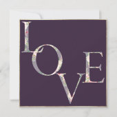 PixDezines DELICATE LOVE NEPGOLD|DIY KLEUR Save The Date (Achterkant)