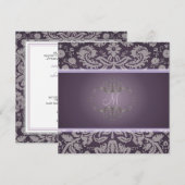 PixDezines DESIREE DAMASK/DIY-achtergrond Kaart (Voorkant / Achterkant)