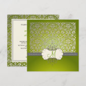 PixDezines desiree damask/DIY achtergrond Kaart (Voorkant / Achterkant)