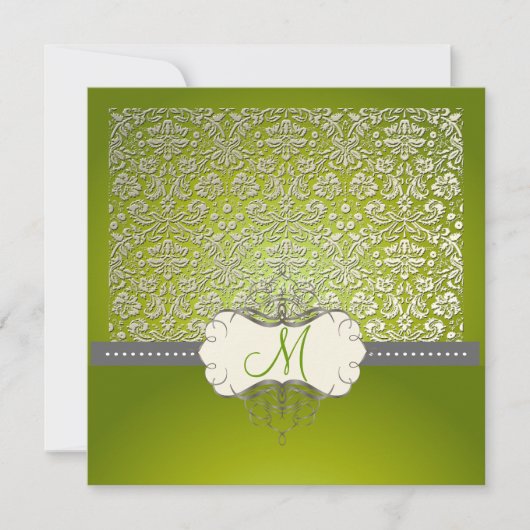 PixDezines desiree damask/DIY achtergrond Kaart (Voorkant)