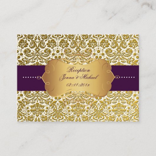 PixDezines Desiree Damask/DIY Enclosure cards Informatiekaartje (Voorkant)