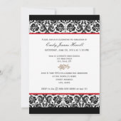 PixDezines DESIREE DAMASK+SWIRLS, AFSTUDEREN Kaart (Achterkant)