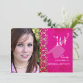 PixDezines Desiree Damask//Swirls Kaart (Staand voorkant)