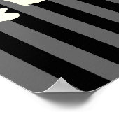 PixDezines desiree demask cake+chandelier Poster (Hoek)