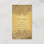 PixDezines  desiree kantdamast Visitekaartje (Achterkant)