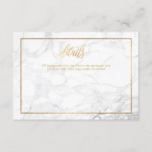 PixDezines DETAILS KAARTEN/MARBLE+FAUX GOLD