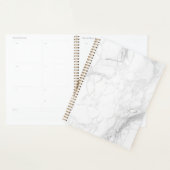 PixDezines DETAILS KAARTEN/MARBLE+FAUX GOUD Planner (Display)
