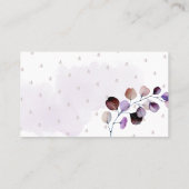 PixDezines Diaper Raffle Gum Eucalyptus Place Card Plaatskaartje (Achterkant)