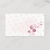 PixDezines Diaper Raffle Gum Eucalyptus Place Card Plaatskaartje (Achterkant)
