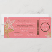 PixDezines die Pass+Starfish Invitations aanschaff Kaart (Voorkant)