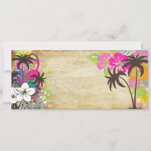 PixDezines die Pass to Paradise instappen Kaart (Achterkant)