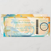 PixDezines die Pass+Waves instappen Kaart (Voorkant / Achterkant)