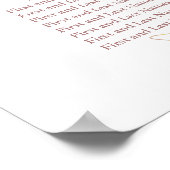 PixDezines die Romance bloemen, Zitplaatsen Poster (Hoek)