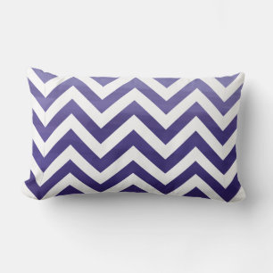 PixDezines digitale waterverf chevron/violet Kussen