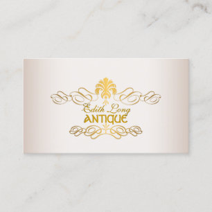 PixDezines dij kleur/antiek rollen faux metaal Visitekaartje