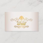 PixDezines dij kleur/antiek rollen faux metaal Visitekaartje (Voorkant)