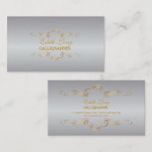 PixDezines dij kleur/antiek rollen Visitekaartje (Voorkant / Achterkant)