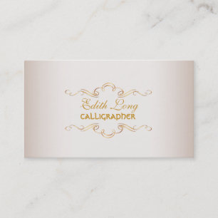 PixDezines dij kleur/antiek rollen Visitekaartje