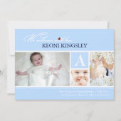 PixDezines dij kleur, geboorteaankondiging/stippen Aankondiging (Voorkant)