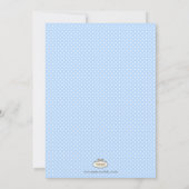 PixDezines dij kleur, geboorteaankondiging/stippen Aankondiging (Achterkant)