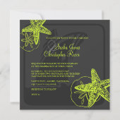 PixDezines dij kleur/Starfish/Beach+Cruise Ship Kaart (Achterkant)