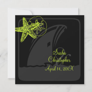 PixDezines dij kleur/Starfish/Beach+Cruise Ship Kaart