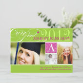 PixDezines dij kleuren, afstudeerders aankondiging (Staand voorkant)