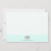 PixDezines diy accent kleur/geboorte aankondiging (Achterkant)