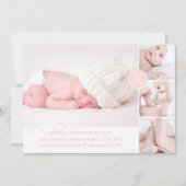 PixDezines diy accent kleur/geboorteaankondiging Aankondiging (Voorkant)